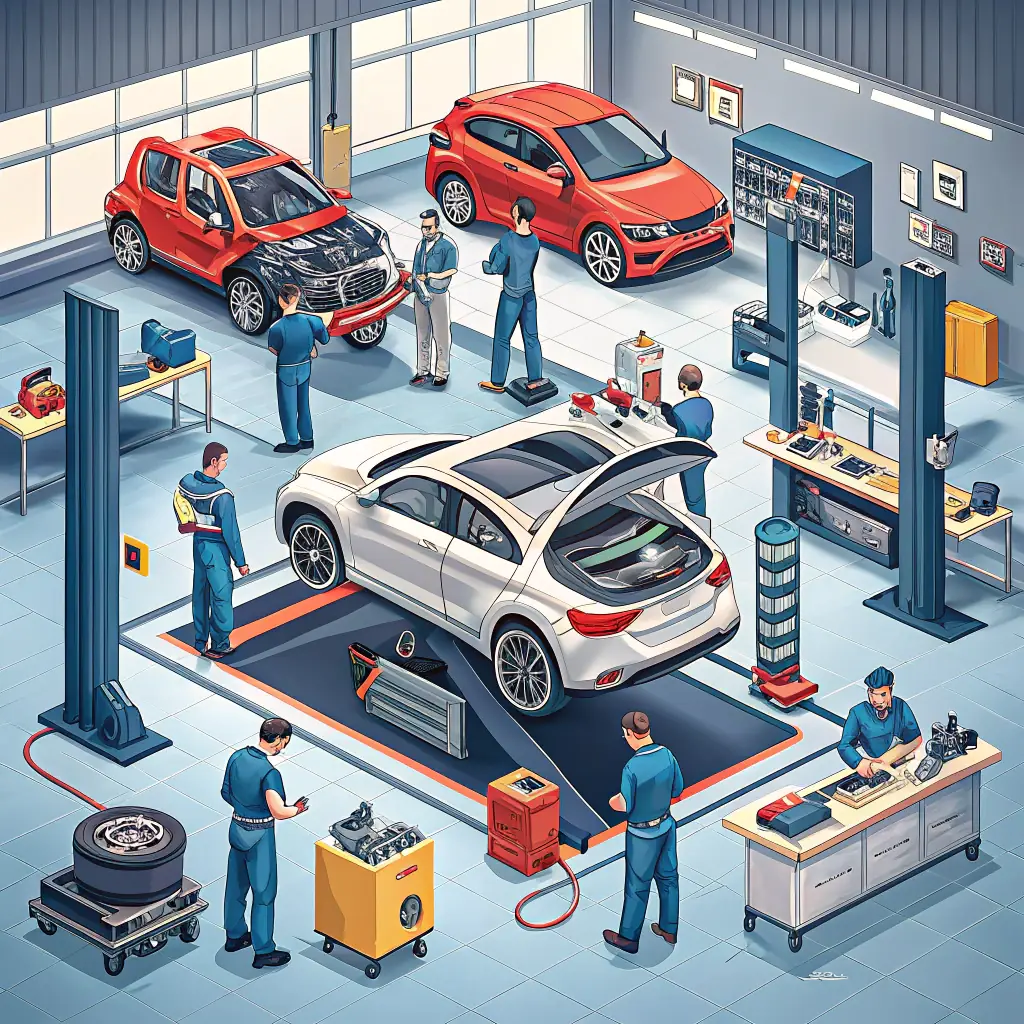 Car Service Center & Tyre Shops in Dubai